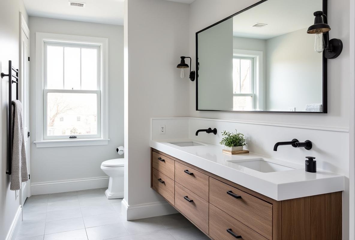 powder room remodel boston