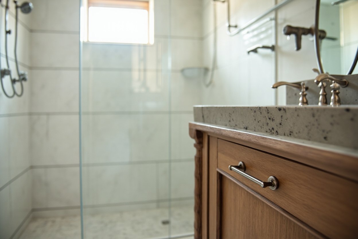 powder room remodel boston