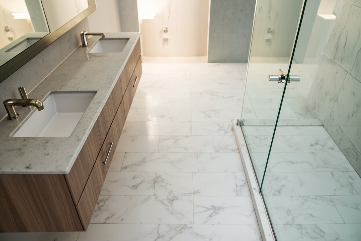 powder room remodel boston