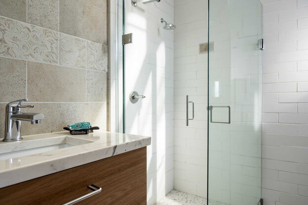 powder room remodel boston