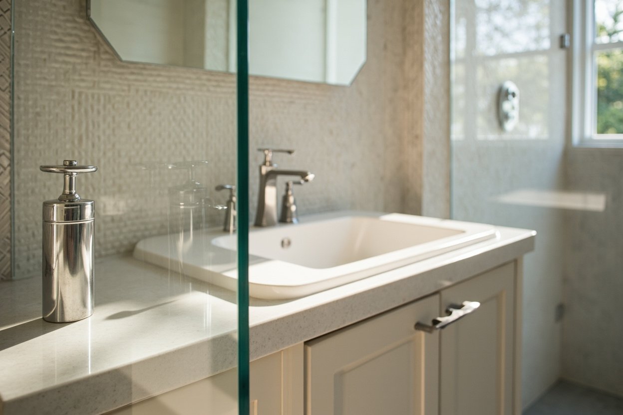 powder room remodel boston