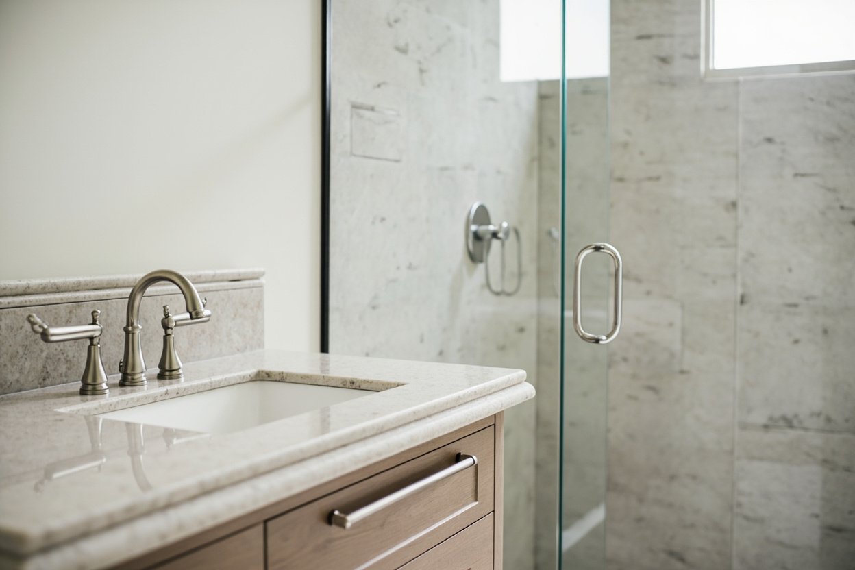 powder room remodel boston