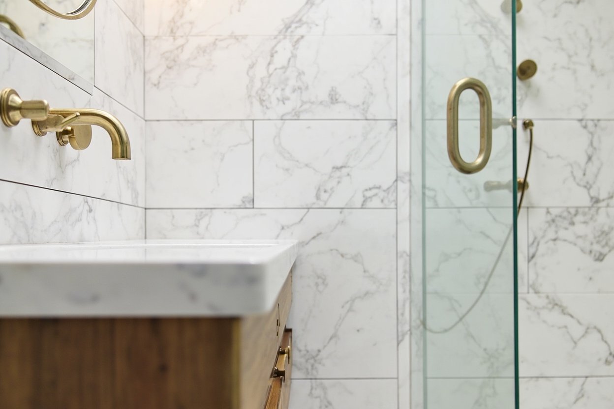 powder room remodel boston