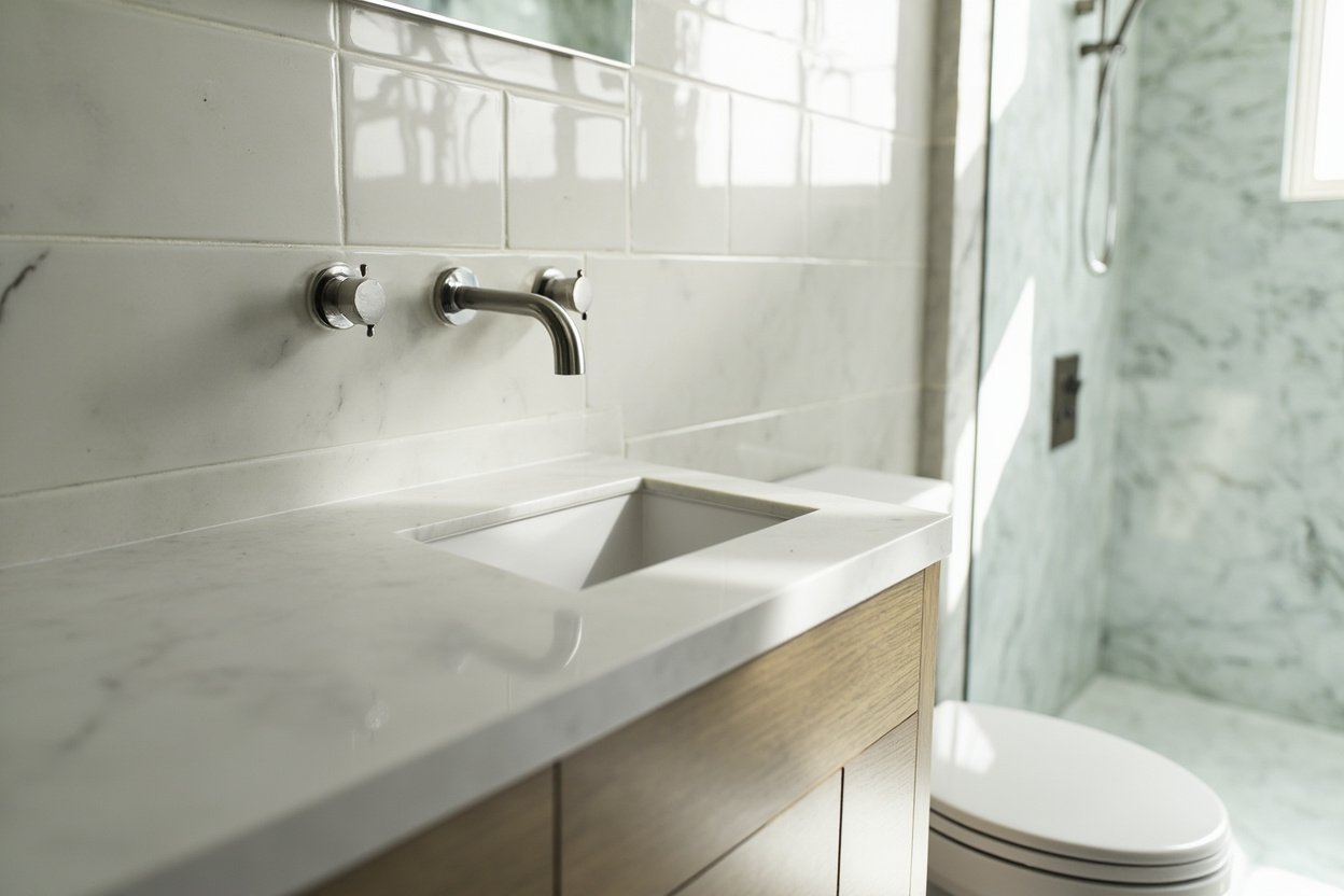 powder room remodel boston