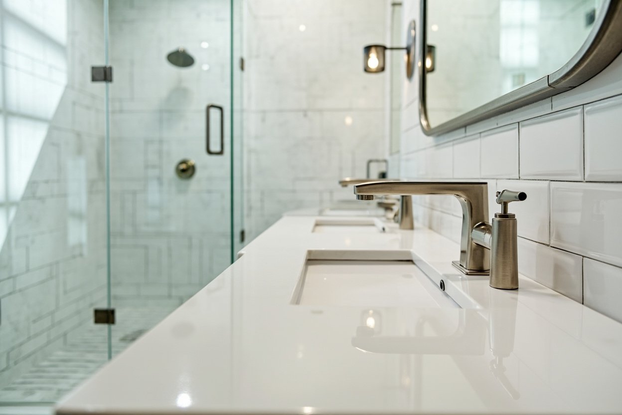 powder room remodel boston