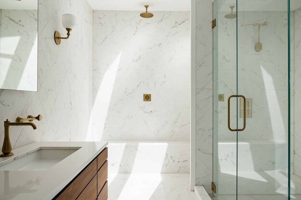 powder room remodel boston